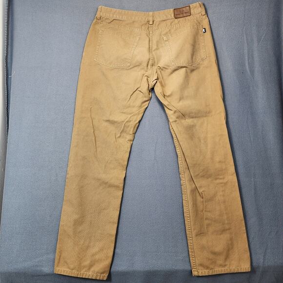 Vineyard Vines Mens Pants 34x30 Brown Preppy Office Academia Casual Normcore - Picture 10 of 10
